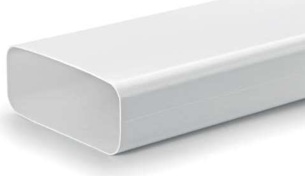 Flat ventilation duct 222x89 mm – length 1 m – AFC4043001
