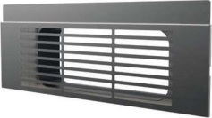 Air exhausting grille H10/15 cm – stainless steel – KRASP009