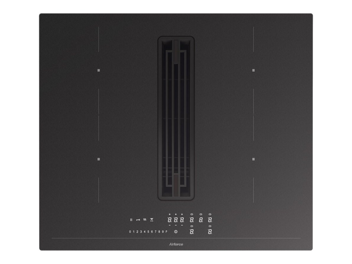 Airforce Innova Artis Plus 60 Petra aspiration hob from above