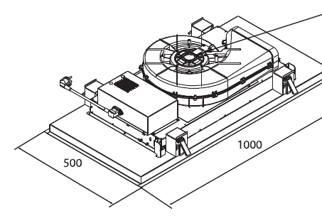 Sinergia FL Easy Up — Technical drawing