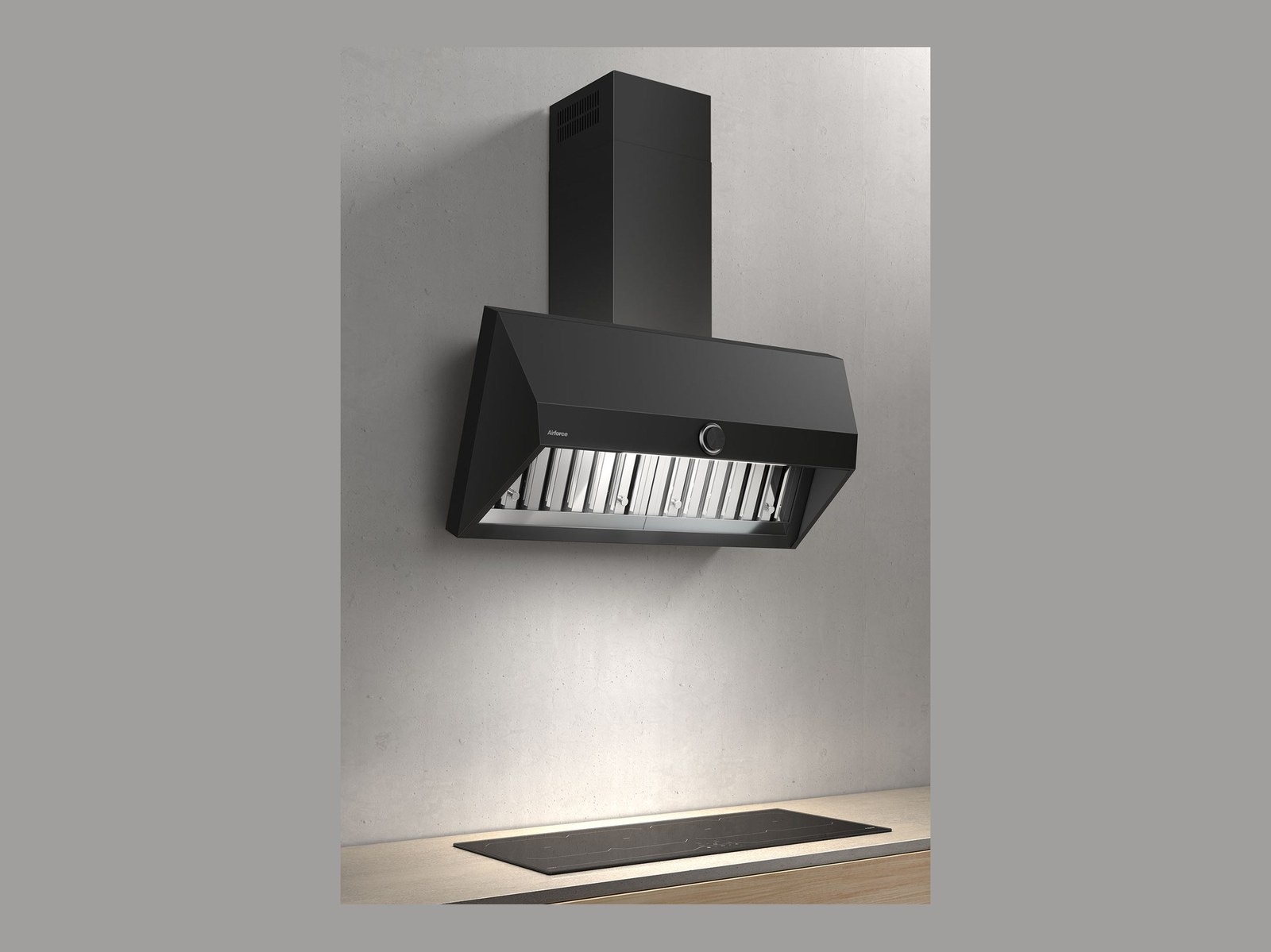 Airforce VIS Head Free hood with chimney