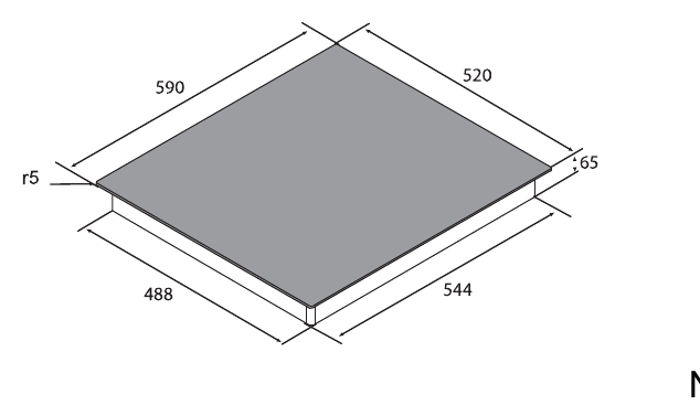 Prima 60-4Z 1B — Technical drawing