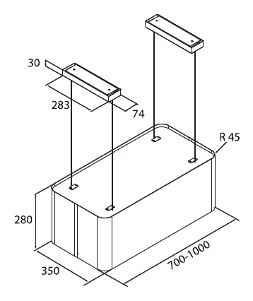 F181 XXL — Technical drawing