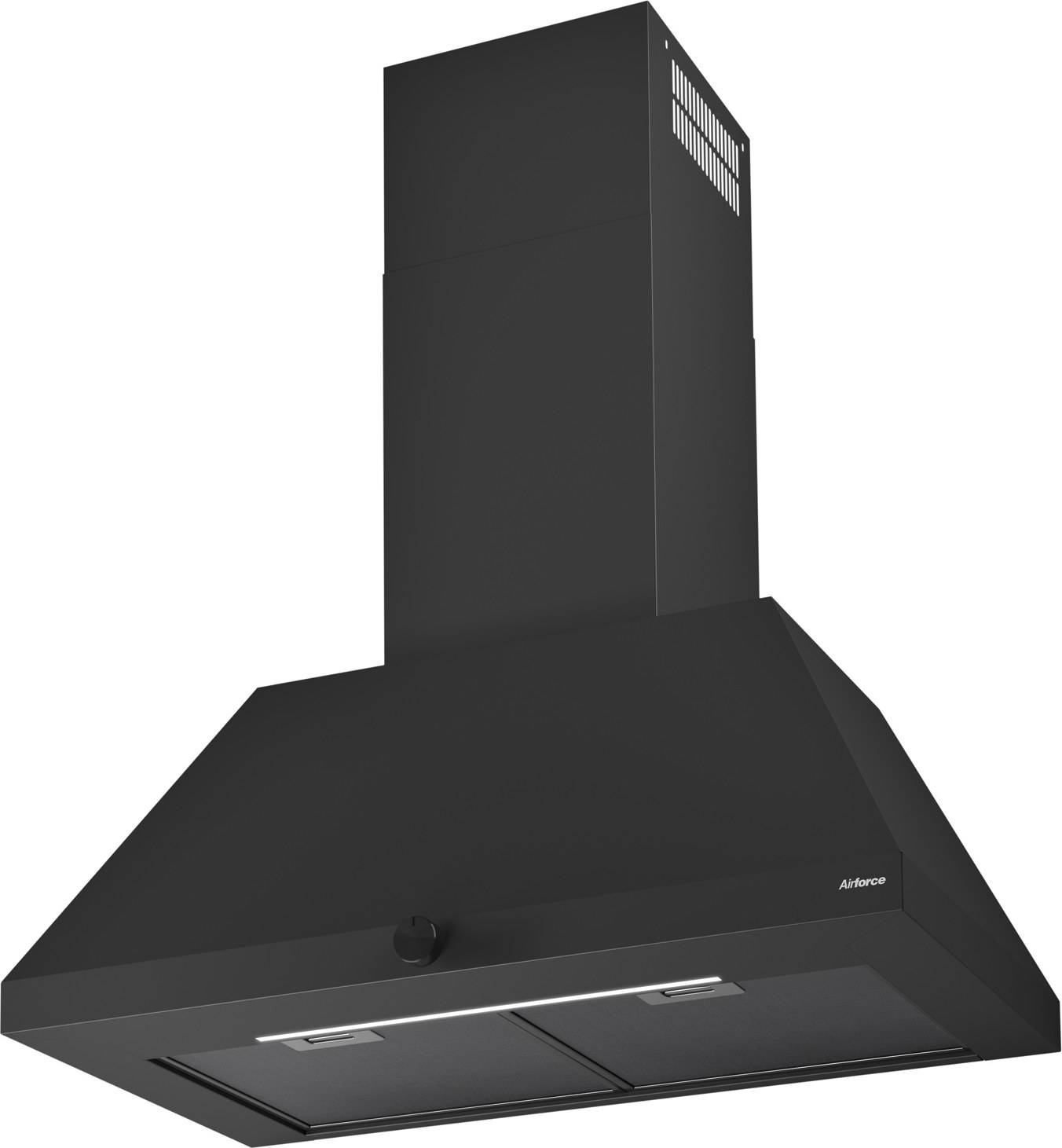 Airforce Iconic hood installed in a kitchen
