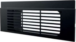Air exhausting grille H10/15 cm – black – KRASP010