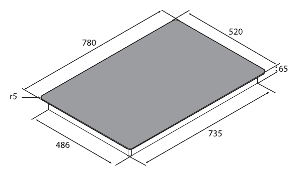 Prima 80-4Z 1B — Technical drawing