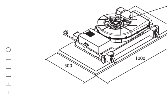 Gabrielle FL Easy Up — Technical drawing