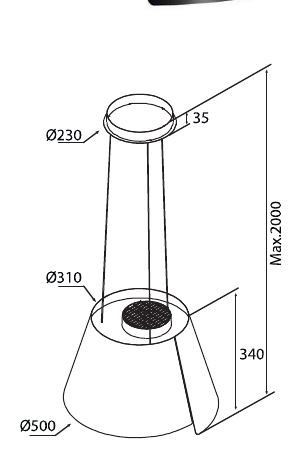 Sharp — Technical drawing