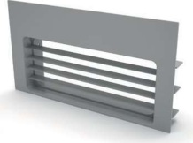 Air exhausting grille H10/15 cm – plastic – KRASP003