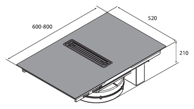 Innova Artis Prima / Petra — Technical drawing